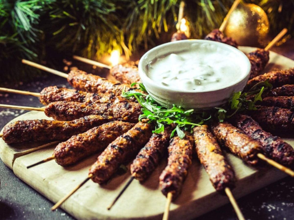 Meat kofta meal