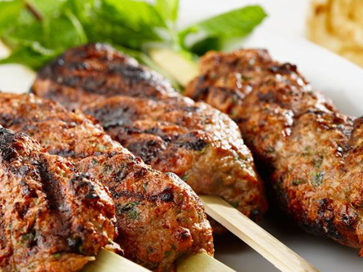 kofta on Charcoal meal