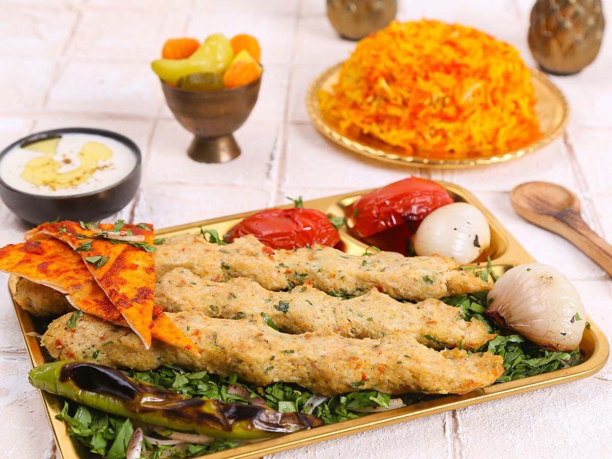 Kofta Chicken Kebab Meal