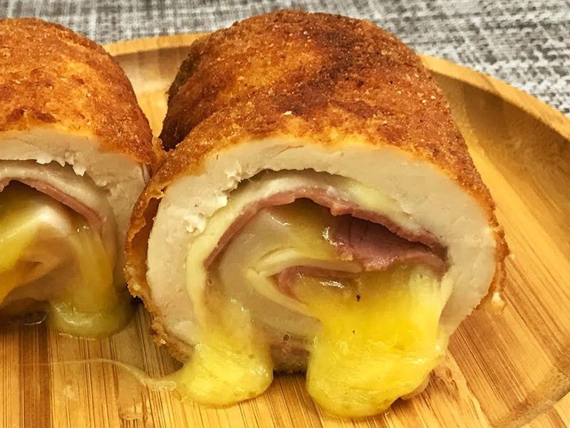 Fried Cordon Bleu Meal