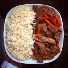 Meat With Rice Meal