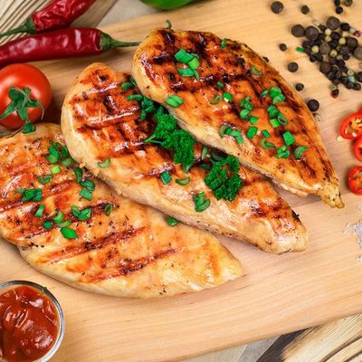 Boneless chicken (half a boneless grilled chicken)