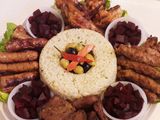 Kebab With Kofta And Chicken Shish Meal