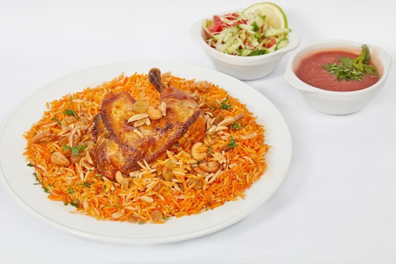 Chicken Thigh Mandi Meal