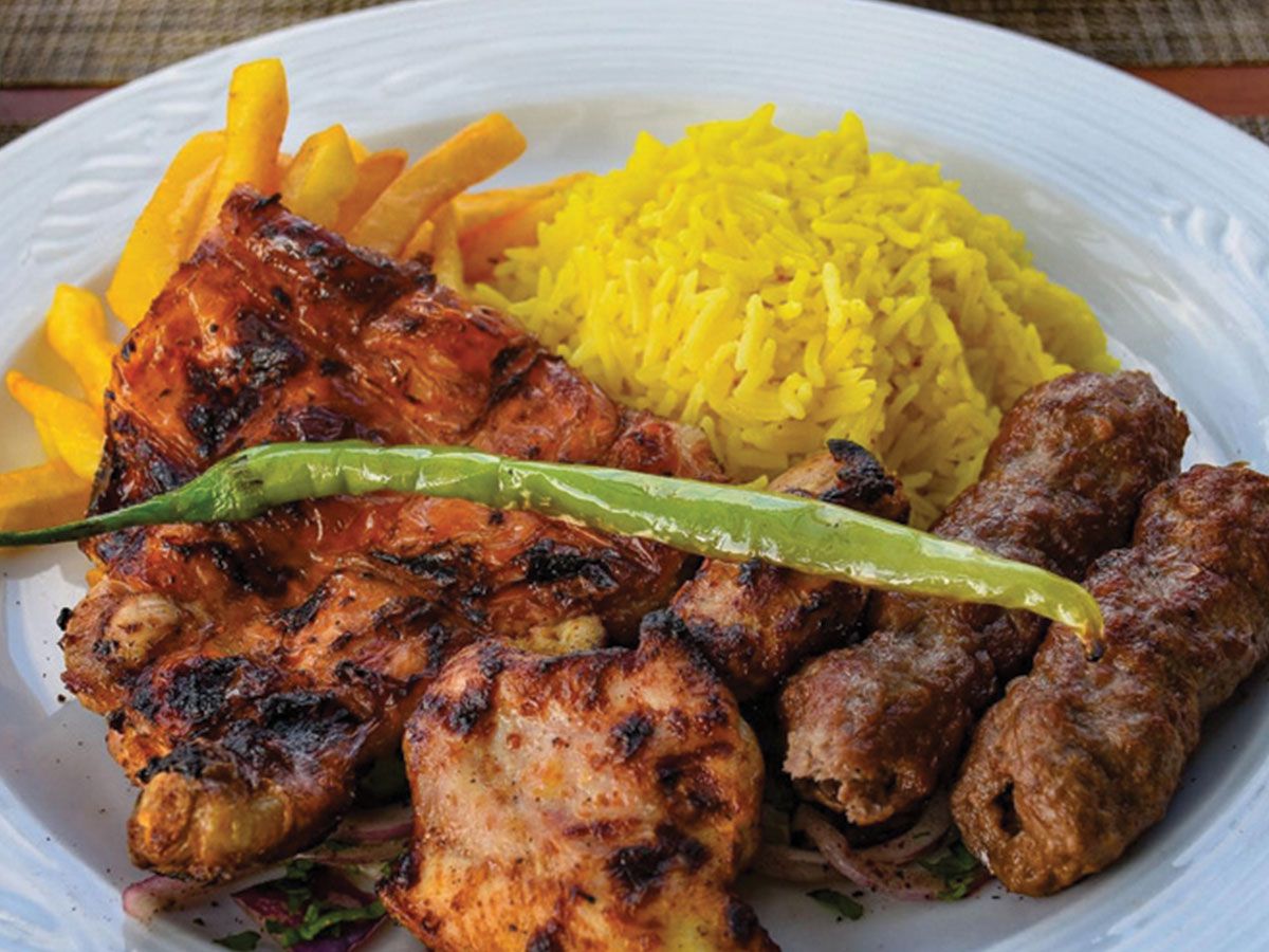 Mix grill meal