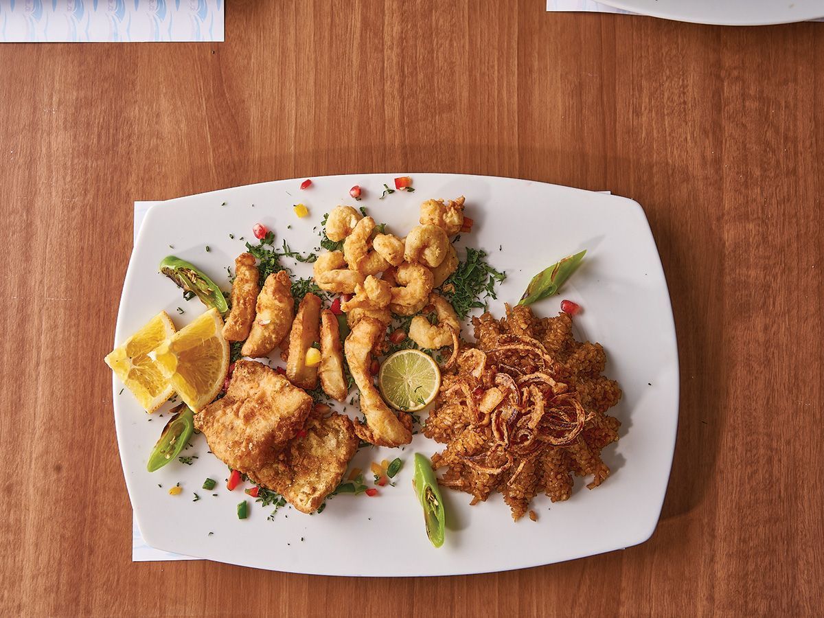 Mix seafood meal