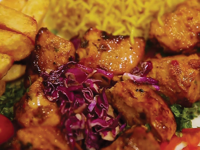 Half Chicken and 1/4 Kilo Kofta Meal