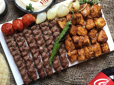 4 Pieces Shish Tawook And 4 Pieces Kofta Meal
