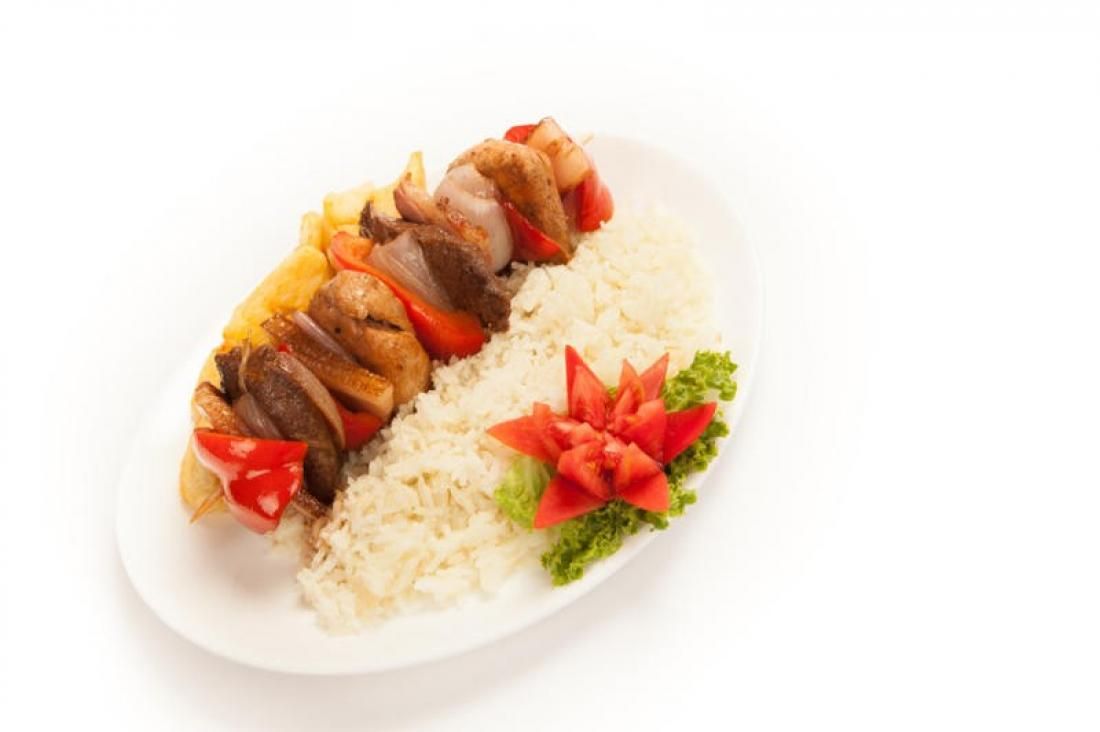 Half Chicken Shish Meal