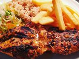 Half Chicken With Vegetables Meal