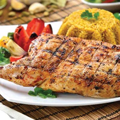 1/2 Charcoal Grilled Chicken Meal
