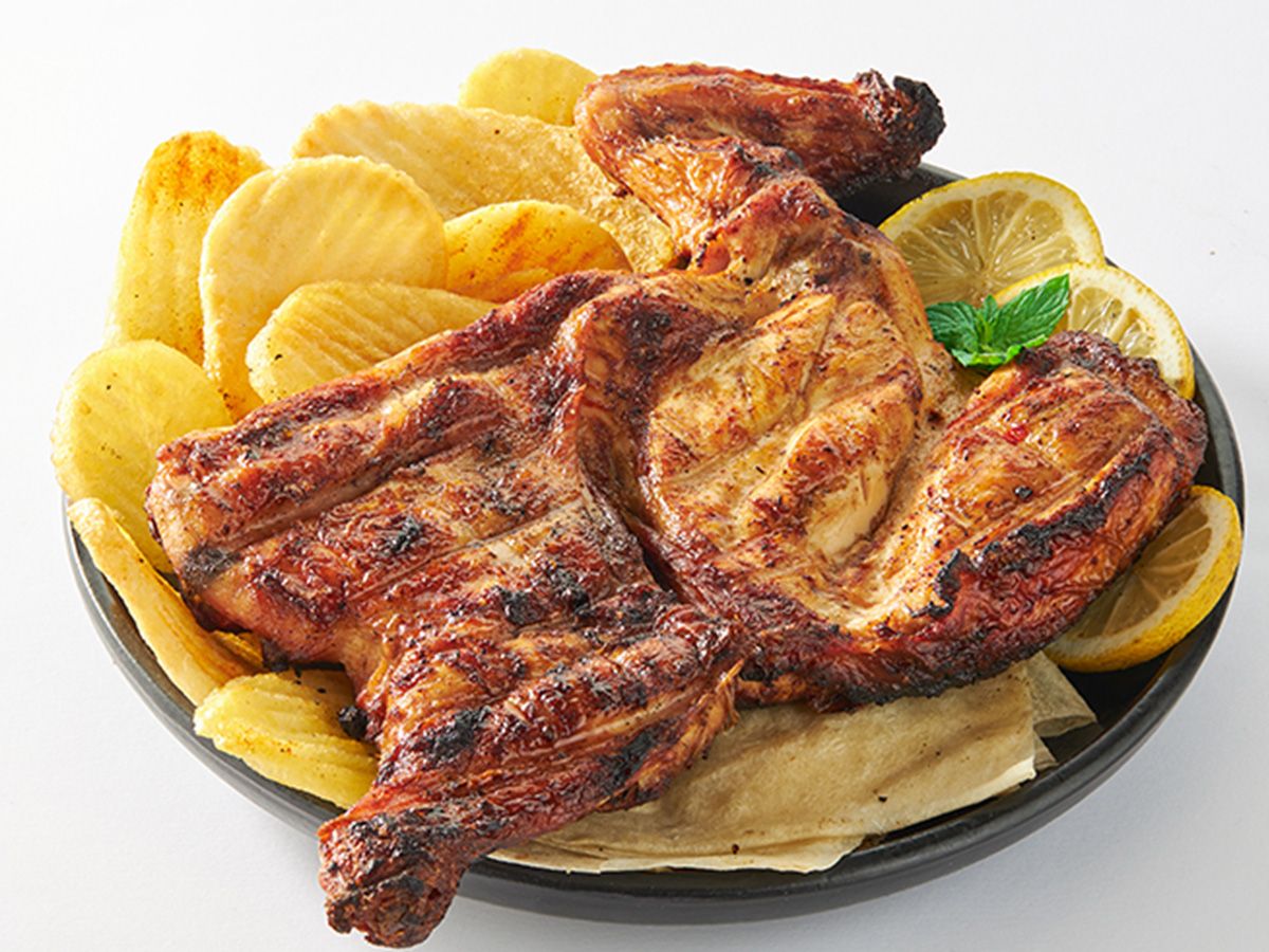 Half Charcoal Grilled Chicken Meal
