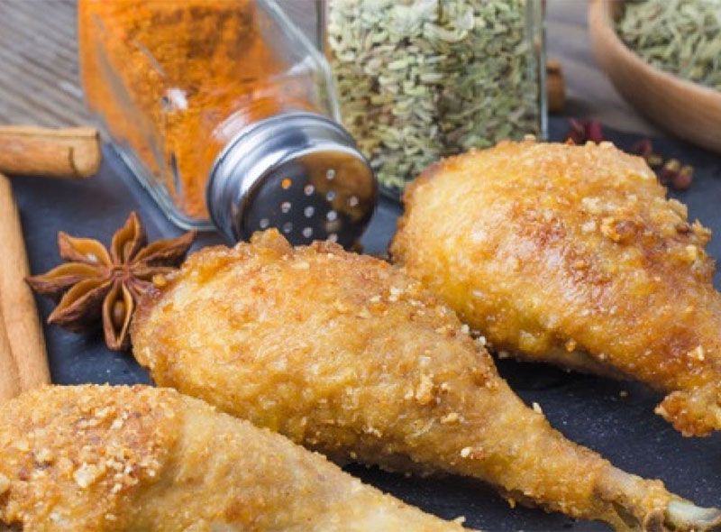 Broasted Chicken Meal - 3 Pieces