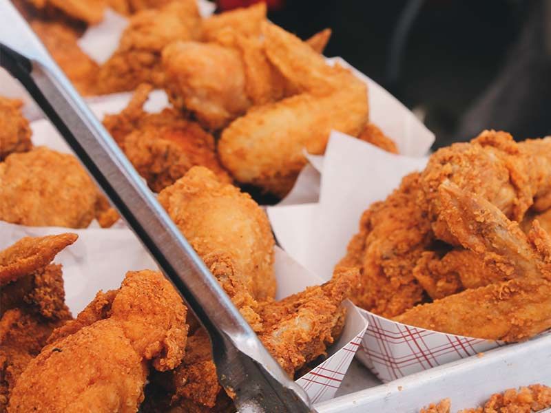 Broasted Chicken Meal - 6 Pieces