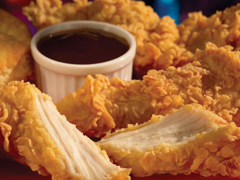 Broasted Chicken Meal - 6 Pieces