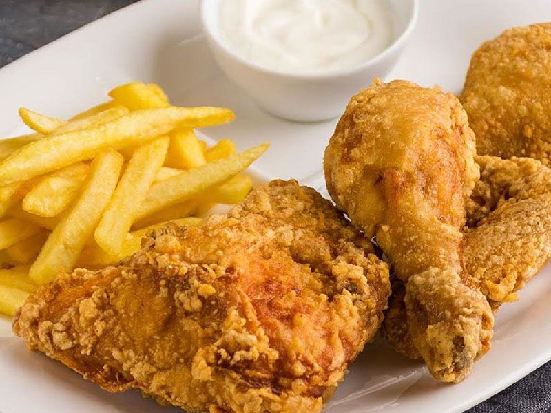 9 pieces Broasted Chicken Meal