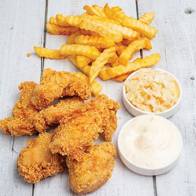 Strips Meal 6 Pieces