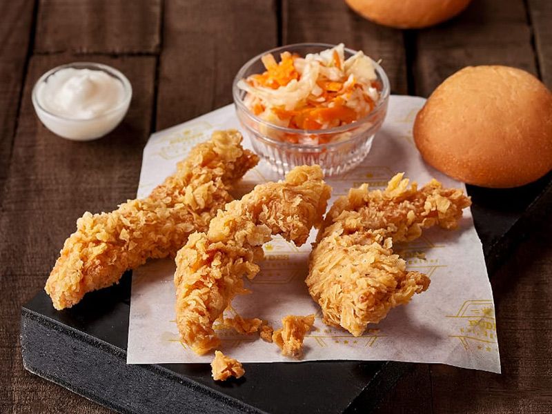 3 Pieces Of Chicken Strips Meal