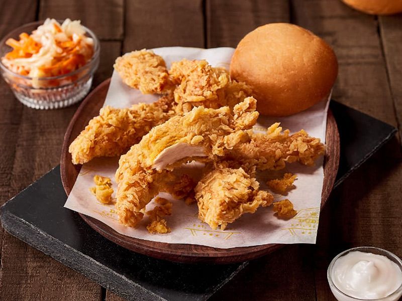 5 Chicken Strips Pieces Meal