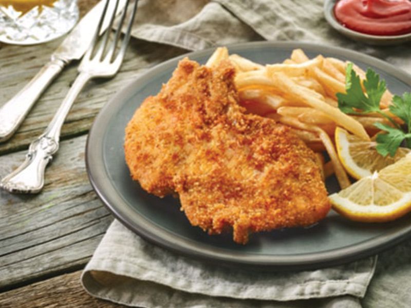 Chicken Escalope Meal