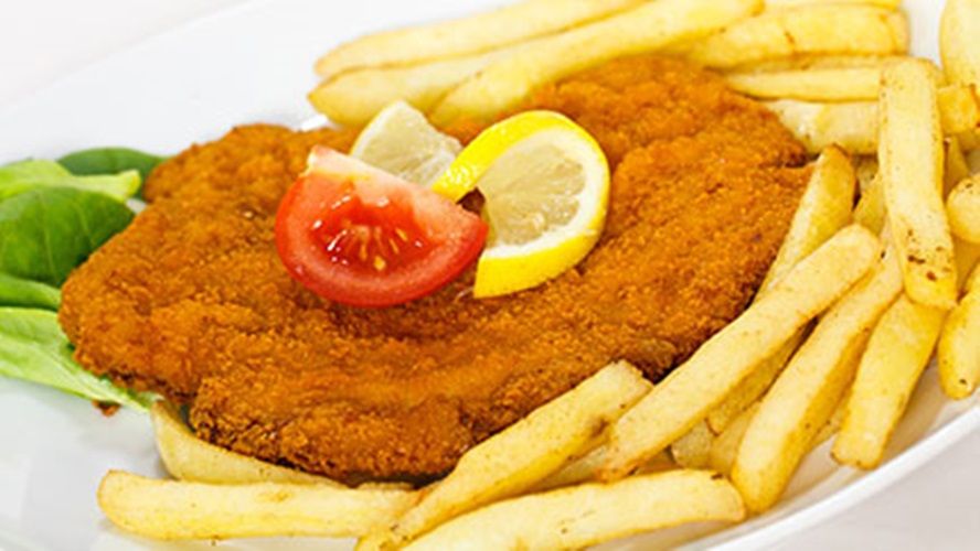 Chicken Escalope Pizza Meal