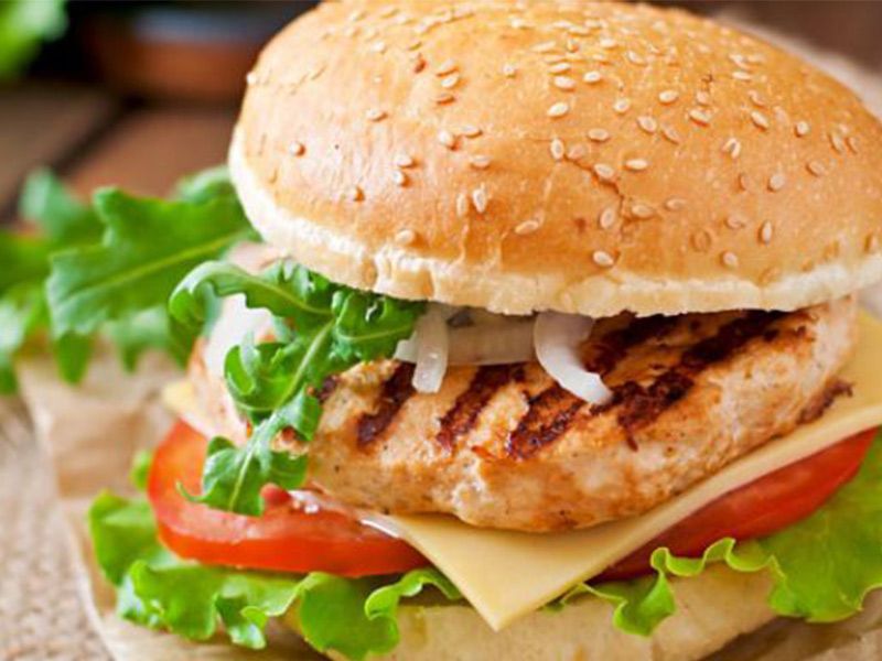 Chicken Burger Kids Meal
