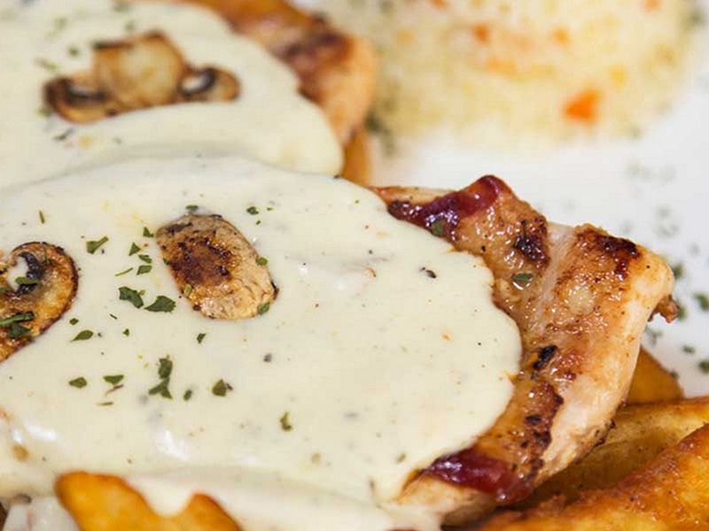 Chicken Mushroom Grill Meal