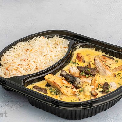 Creamy Mushroom Healthy Meal