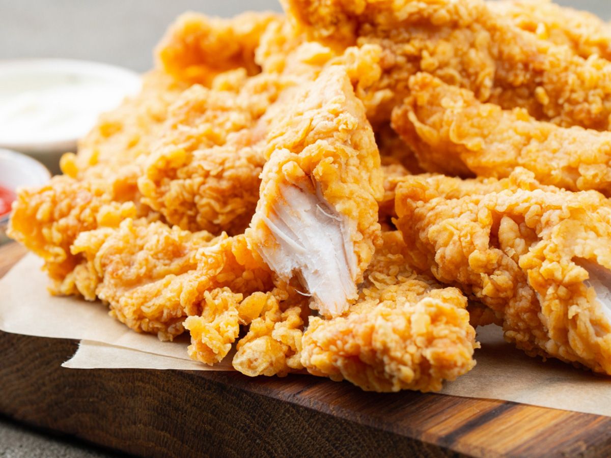 Zinger strips meal