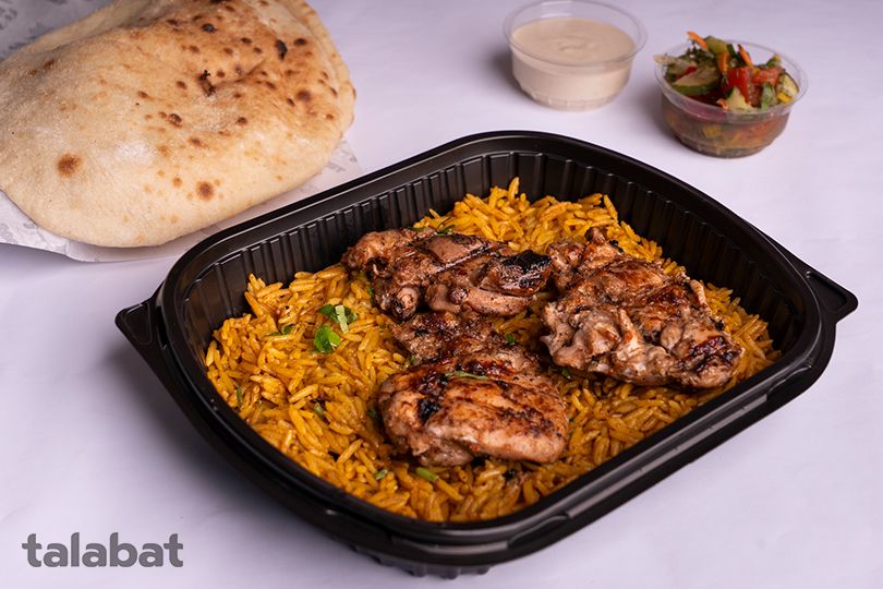 Quarter shish tawook meal