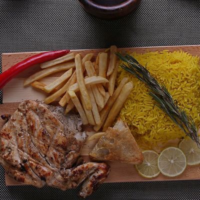 A Quarter Chicken Breast Meal