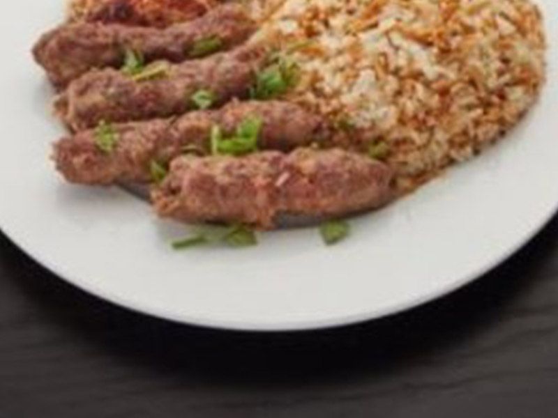 1/4 Kofta With Rice Meal