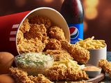 Large Chicken Zinger Meal