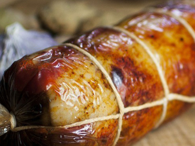 oriental sausage meal