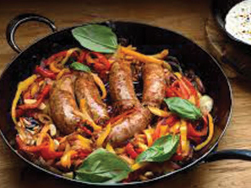 Oriental Sausage Meal