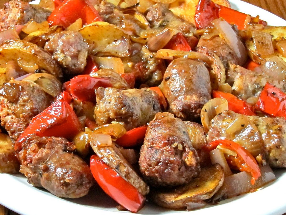 Alexandrian sausage meal