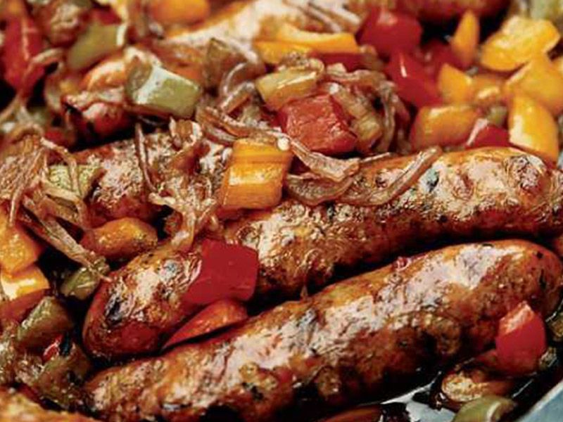 Baladi Oriental Sausage Meal
