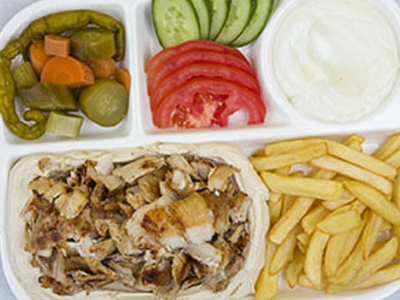 Extra Chicken Shawerma Meal