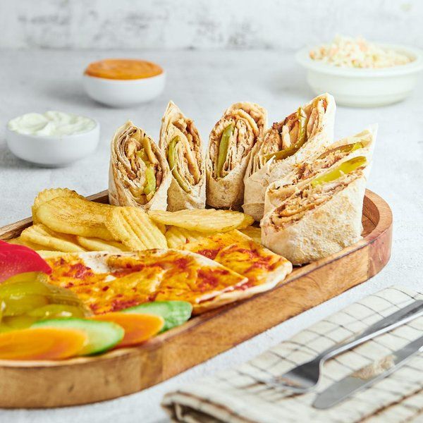 chicken shawarma bun sandwich