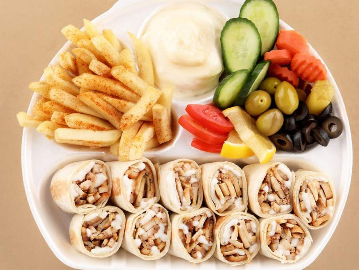 Chicken Shawerma Dish