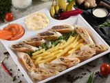 Double Arabic Chicken Shawarma Meal