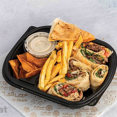 Arabic shawarma with meat (Syrian)