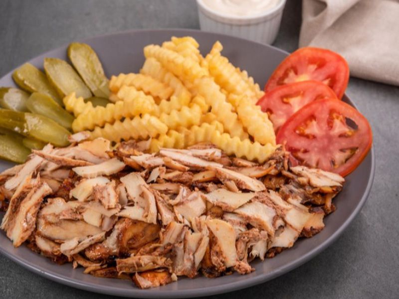 Chicken Shawerma Cuts Meal