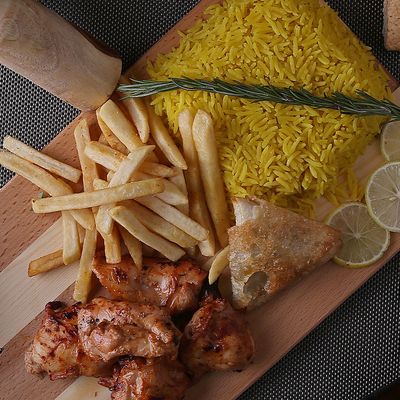 Shish Tawook Meal