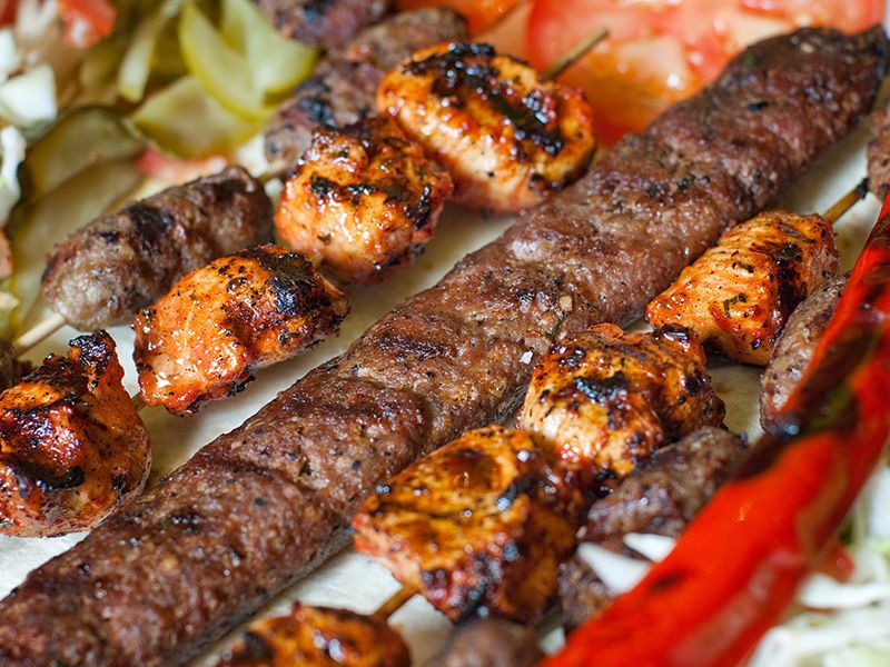 Shish And Kofta Meal
