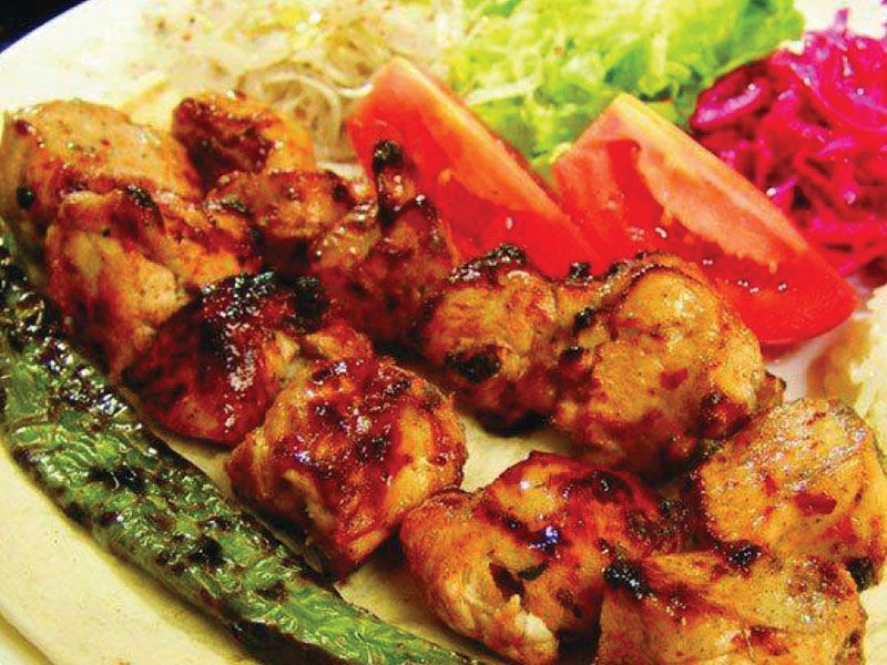Shish Tawook meal