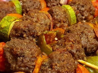 shish tawook with kofta meal