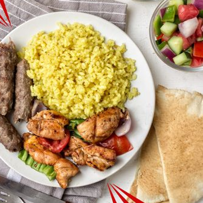 Shish Tawook Meal With Kofta