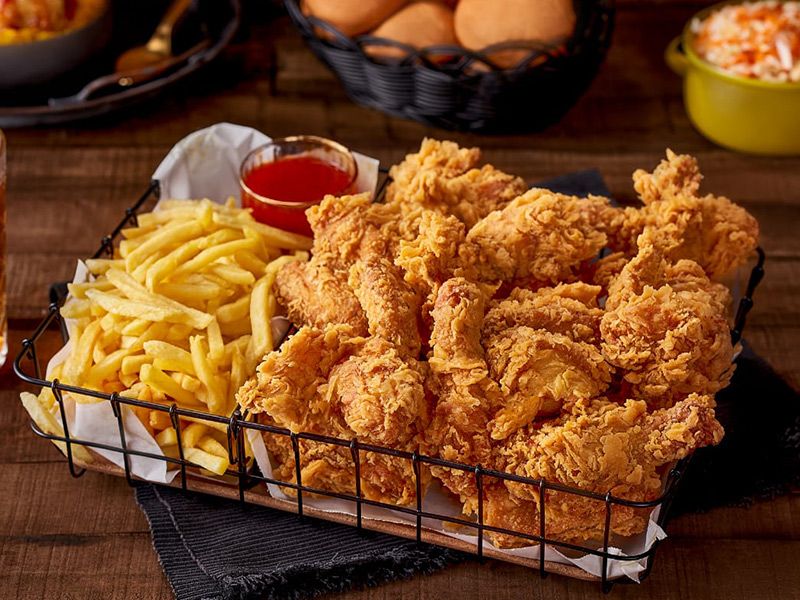 12 Broasted Chicken Pieces Meal