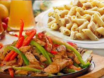 Fajita Chicken Meal With Pasta